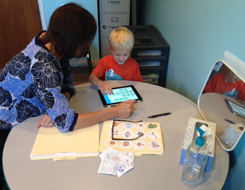 Child Participating In a Therapy Session